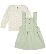 Gerber Childrenswear Toddler Jumper & Top Set Green Floral