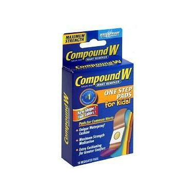 Compound W Wart Remover Pads For Kids Compound W Wart Remover Pads For Kids