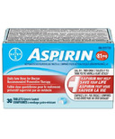 Aspirin 81mg Daily Low Dose Small Bottle