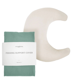 Snuggle Me Pillow Natural and Moss Cover Bundle