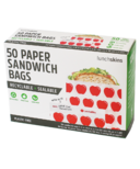 Lunchskins Sealable Paper Sandwich Bags Apple