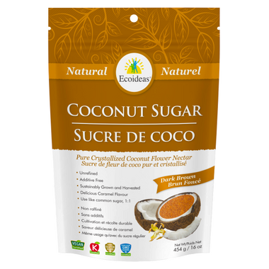 Buy Ecoideas Dark Brown Coconut Sugar at Well.ca | Free Shipping $35 ...