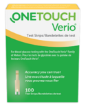 OneTouch Verio bandelettes de test