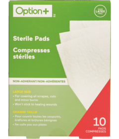 Option+ Sterile Pad Non-Adherant
