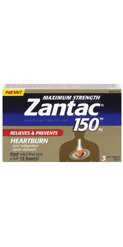 Buy Zantac 150 Maximum Strength Tablets at Well.ca | Free Shipping $35 ...