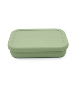image of Nouka Small Silicone Sealed Snack Box Leaf with sku:331691