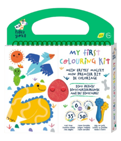 Avenir Haku Yoka My First Colouring Kit Dino Friends