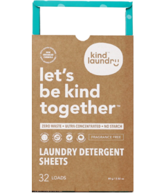 Kind Feuilles de Détergent pour le Linge Sans Parfum