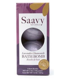 Saavy Naturals Bath Bomb Lavender Chamomile