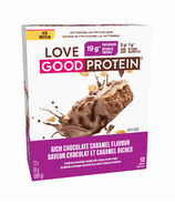 Love Good Fats Protein Bar Rich Chocolate Caramel 