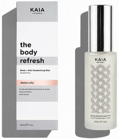 Kaia Naturals The Body Refresh Body & Hair Deodorizing Mist Water Lilly