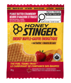 Honey Stinger Organic Energy Waffle + Nut Butter Peanut Butter Strawberry
