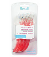 Rexall Women's 3-Blade Disposable Razors