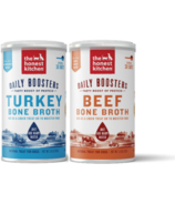 The Honest Kitchen Daily Boosters For Dogs Turkey & Beef Broth Bundle