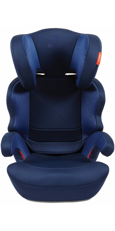 blue booster seat