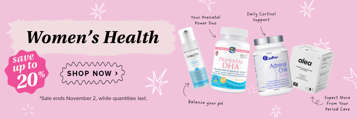 Save up to 20% on Women's Health