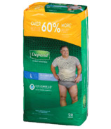 Depend FIT-FLEX Incontinence Underwear for Women, Disposable, Maximum  Absorbency, Large, Blush, 17 Count - Care and Shop