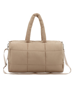 MYTAGALONGS Cloud Duffle Bag Beige