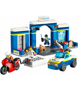 LEGO City Police Station Chase Building Toy Set