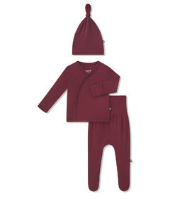 Kyte BABY Take Me Home Set with Cap Burgundy