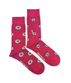 Friday Sock Co. Men's Milk & Cookies Besties Mismatched Socks