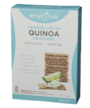 Enerjive Quinoa Crackers Rock Salt