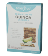 Enerjive Quinoa Crackers Rock Salt