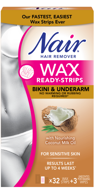 Nair Glides Away Sensitive Formula Hair Remover for Bikini, Arms