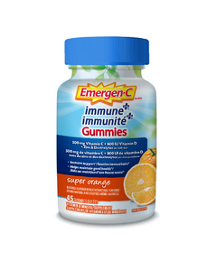 Emergen-C Immune+ Gummies Super Orange