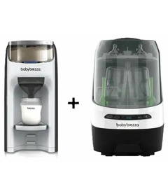 Baby Brezza Formula Pro Advanced & Bottle Washer Pro Bundle
