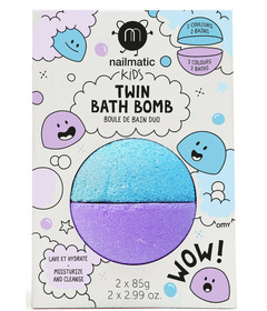 Nailmatic Twin Bath Bomb Blue and Violet