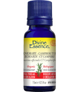 Divine Essence Rosemary Camphor Type Organic Essential Oil