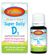Carlson pour bébés super quotidien D3 400 IU