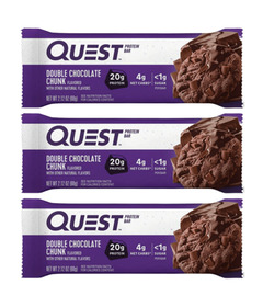 Quest Nutrition Protein Bar Double Chocolate Chunk Bundle