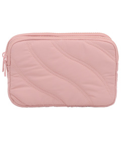 MYTAGALONGS Rectangle Double Detachable Pouch Blush