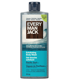 Every Man Jack Hydrating Exfoliating Body Wash Pacific Surf