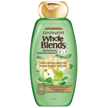 Garnier Whole Blends Green Apple Green Tea Refreshing 2-in-1 Garnier Whole Blends Green Apple Green Tea Refreshing 2-in-1