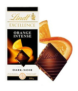 Lindt Excellence Orange Intense Chocolate Bar