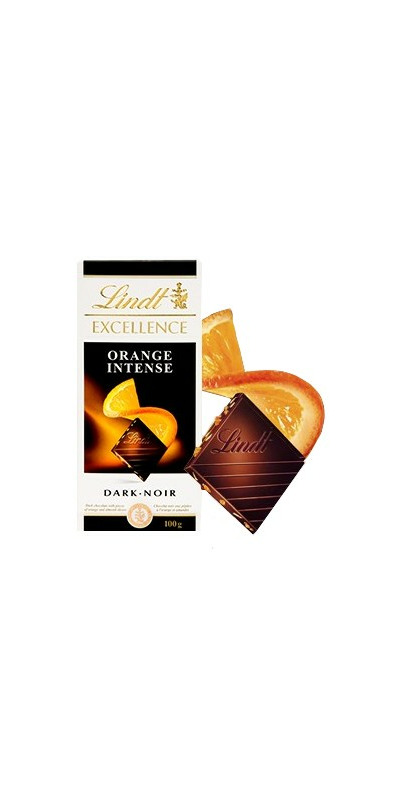 Lindt Chocolat noir EXCELLENCE Orange Intense – Barre - 100 g