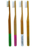 Brush Naked Bamboo Toothbrush 4-Pack Kids Soft 