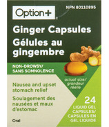Option + Capsules de gingembre