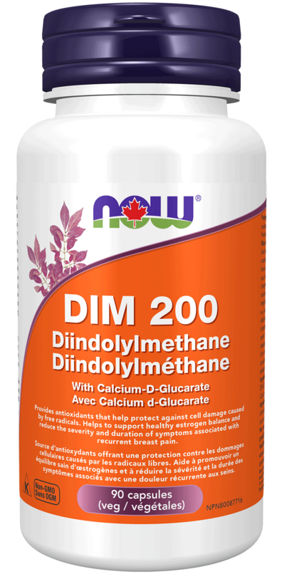 Buy NOW Foods DIM 200 with Calcium Glucarate at Well.ca Free