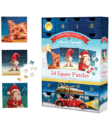Eurographics Advent Calendar 24 Christmas Jigsaw Puzzles Funny Animals