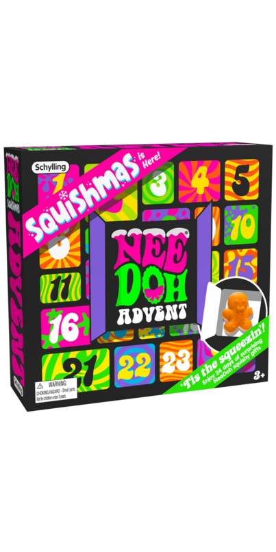 スクイーズ ニードー NeeDoh Squishmas アドベントカレンダー Buy