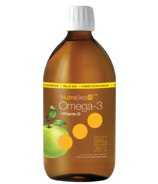 NutraSea +D Omega-3 + Vitamin D Liquid Apple