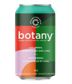 Collective Arts Brewing Botany Sparkling Water Cucumber, Lemongrass & Lime