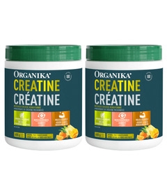 Organika Creatine Powder Fruit Punch Bundle