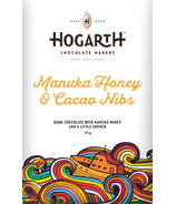 Chocolat noir Hogarth au miel de Manuka et aux éclats de cacao