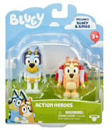 Bluey S9 Figure 2 Pack Action Hero Bluey & Bingo