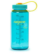Nalgene Sustain Water Bottle Wide Mouth Cerulean